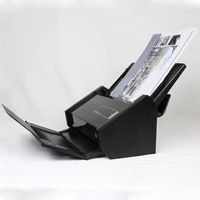 Scanner couleur portable Fujitsu iX500, recto-verso, avec suppression automatique des pages vierges, ADF sans fil, pour la numérisation de fichiers à domicile ou au petit bureau.