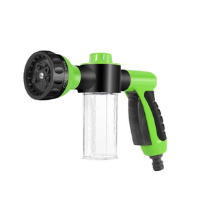 Pistolet à eau en mousse 8 en 1 pour lavage de voiture avec contrôle du débit pour arroser les plantes et les pelouses. - Product Image 2