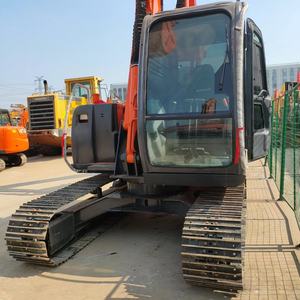 Excavatrice hydraulique Hitachi ZX70 d'occasion, 7 tonnes, avec moteur Hitachi d'origine, garantie 1 an, en stock - Product Image 2