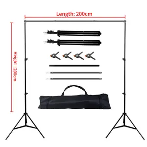 Durable Screen Background Photography Backdrop For Photography Back Drop Product Portrait Shooting Background Stand