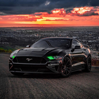 Led Demon eyes rgb drl feux diurnes led conseil pour 2018 Ford Mustang phares led