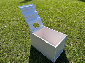 Çevre Dostu Ahşap Kuş Kafesi, Papağanlar ve Kırlangıçlar İçin Açık Hava Kullanımına Uygun, Özel Renk ve Logo, Temizleme Fonksiyonlu, Dikdörtgen Şekilli - Product Image 5