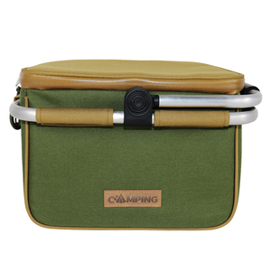 Sac isotherme pliable pour pique-nique, sac de transport pour aliments, sac isotherme pliable, thermique, imperméable, en polyester, pour l'extérieur, 24x20x18cm - Product Image 2