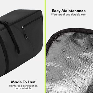 Free sample Adjustable PVC Ski Snowboard <b>Bag</b> Robust <b>Travel</b> Waterproof Pouch for Snowproof Camping Hiking Stylish Fashion Design - Product Image 6