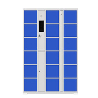 Casier intelligent moderne en métal réglable de norme européenne avec design personnalisé pour usage en centre commercial