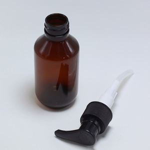 Custom 100ml <b>200ml</b> 300ml 400ml 500ml Amber Green Transparent Plastic PET Shampoo <b>Bottle</b> Hair Oil <b>Bottle</b> With Lotion Pump - Product Image 5
