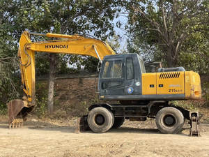 Excavadora de ruedas usada Hyundai R210W -7, venta 210W-7, 210W-9, precio barato, 2017 - Product Image 3