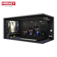 Equipo de Juego de Realidad Virtual Dinámico de 5D para Múltiples Jugadores Marwey, Simulador de Cine de Realidad Virtual, Máquina de Juegos, Precio de Venta