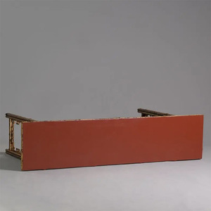 Mesa Larga de Bambú Estilo Dinastía Qing, Mesa Consola Hecha a Mano con Caja Negra Xiangfei - Product Image 3