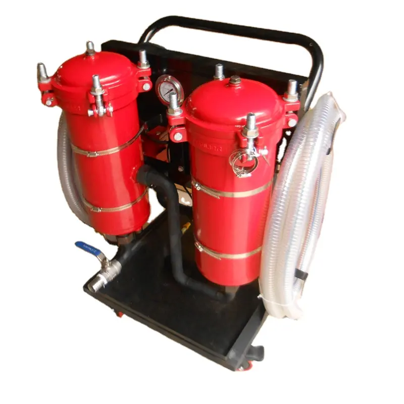 Máquina de filtro de aceite de motor de desecho, purificador de aceite marino de LYC-50B, 50l/min
