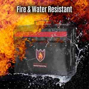 Estuche de Almacenamiento de Documentos Impermeable y Resistente al Fuego con Correa para el Hombro OEM, Bolsa para Documentos Importantes, Dinero, Archivos, Tarjetas, Pasaportes y Objetos de Valor - Product Image 5