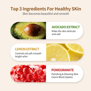Avocado Whitening Bath Body Wash Perfumed Liquid Private Label Wholesale Skin Whitening Body Wash Shower Gel - Product Image 6