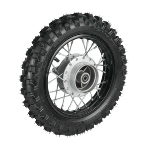 2.50-10 pouces <span class=keywords><strong>jante</strong></span> arrière pneu de roue pour <span class=keywords><strong>50cc</strong></span> 70cc 110cc SSR Coolster Motocross vélo Dirt Bike 10 pouces <span class=keywords><strong>jante</strong></span> - Product Image 1