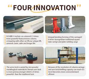 ลิฟท์ยกรถแบบ 2 เสา รุ่นใหม่ อัพเกรด 4 ตัน ปลดล็อคด้วยมือ ลิฟท์ยกรถยนต์แบบ 2 เสา รองรับน้ำหนัก 4000 กก. ได้รับการรับรองมาตรฐาน CE - Product Image 5