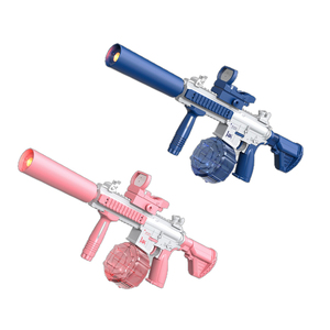 Estate all'aperto M416 completamente automatico elettrico tiro pistola ad acqua giocattolo Blaster illuminazione di simulazione fiamma con materiale plastico - Product Image 1