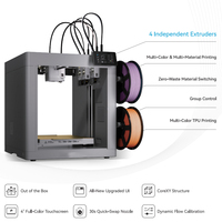 Imprimante 3D automatique PLA PETG TPU, prise en charge du prototypage, 256*256*256mm, nivellement automatique, 300mm/s, Core XY