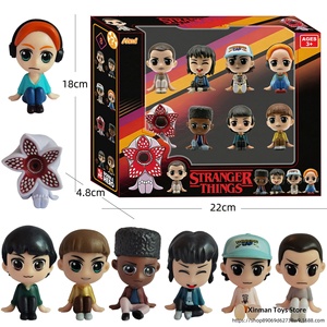 ฟิกเกอร์ประกอบเอง PVC ขนาด 6 ซม. จากซีรีส์ <span class=keywords><strong>Stranger</strong></span> Things ตัวละคร Dustin พร้อมต้นไม้กินเนื้อ ของเล่นโมเดลในกล่อง - Product Image 1