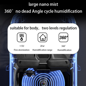Máy tạo độ ẩm mini ô tô không dây siêu âm, sạc lại được, 7 màu sắc, 280ml, bán buôn - Product Image 5