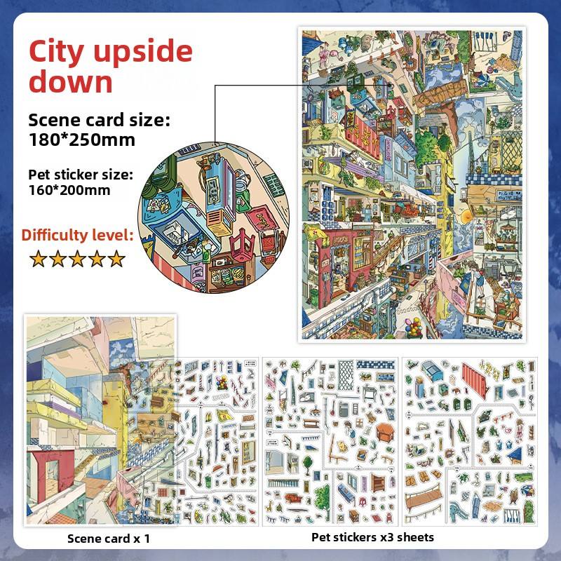 B The City Hanging Upside Down