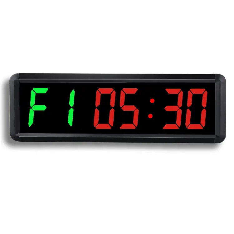 Jhering 6 Digits MMA Tabata Stopwatches Interval Fitness Training Timerボクシングクロック