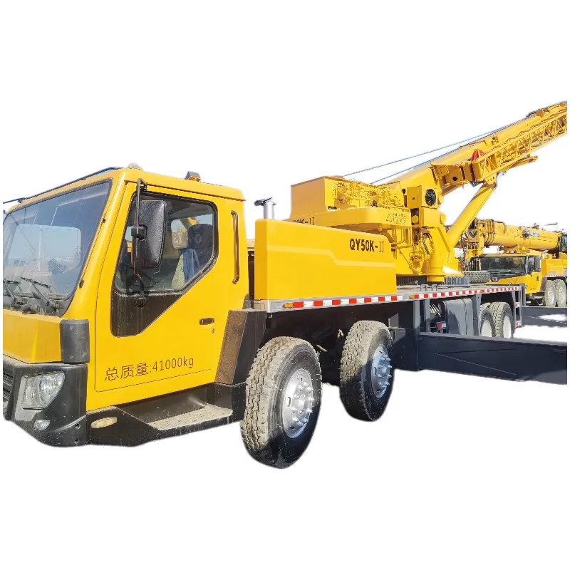 50 tấn điện cộng với xe tải Crane hoist Crane qy50kd Xe Tải Cẩu