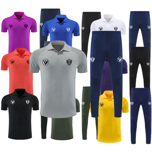Nuova Collezione di Tute da <span class=keywords><strong>Calcio</strong></span> per Uomo, Traspiranti e ad Asciugatura Rapida, 100% Poliestere, Manica Corta, Completo da Allenamento - Product Image 5