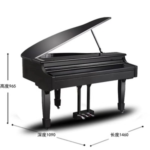 Digital Piano With 88-Key Hammer Action <b>Keyboard</b> Digital Grand Piano White Digital Grand Piano - Product Image 2