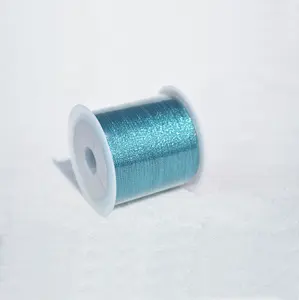 Factory Direct Selling 12mic Width1/69 2*20 Mh-Type Metallic Yarn Hot Selling Polyester Material Colorful 150d Lurex Yarn for Kn
