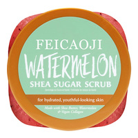 Watermelon Ice Cream Sugar Salt Body Scrub|Shea Butter Glycerin Deep Exfoliating Scrub|Cleanses for Soft Smooth Healthy Skin ODM