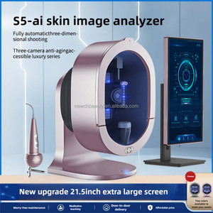 3 카메라 홈 살롱 3D 스마트 피부 분석기 지능형 안료 분석 오일-수분 두피 감지 피부 테스터 페이셜 스캐너 - Product Image 2