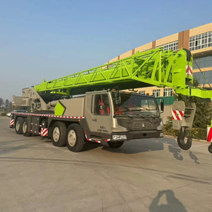 Grue sur camion Zoomlion 70T d'occasion, équipement de levage lourd, équipé d'un moteur et d'une boîte de vitesses Weichai pour une utilisation en construction - Product Image 1