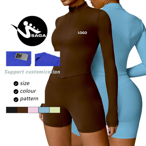 Vêtements de sport à manches longues pour femmes, haut de sport de yoga, vente en gros de produits les <span class=keywords><strong>plus</strong></span> vendus - Product Image 1