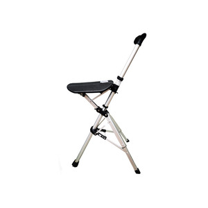 Canne pliante Maiwang Wenma avec siège en aluminium, capacité de 100 kg, pour la randonnée en plein air - Product Image 3