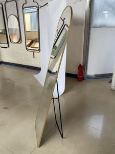 Phong cách cổ đơn giản khung trang trí tường gương kim loại đứng cho phòng tắm sống Closet-Hình chữ nhật vuông nhôm - Product Image 2