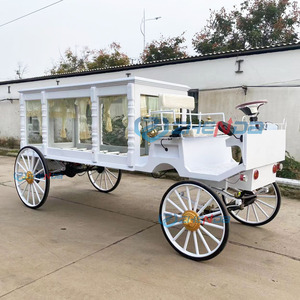 Vehículo Fúnebre Estilo Caballo Inglés/Furgoneta Fúnebre a Precio Económico/Fabricante <span class=keywords><strong>de</strong></span> Carruajes Tirados por <span class=keywords><strong>Caballos</strong></span> - Product Image 5