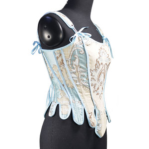 Débardeur d'été vintage pour femme, style corset à lacets avec nœud, broderie respirante - Product Image 2