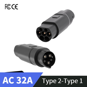 Adaptateur de chargeur EV de type 2 à type 1, 32A MAX, compatible avec le chargeur de type 2 pour <span class=keywords><strong>voiture</strong></span> électrique avec <span class=keywords><strong>prise</strong></span> de charge de type 1 - Product Image 2