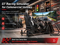 Renixsim GT Racing Driving Simulator 4DOF Máquina de juego de arcade Car Racing Sim Racing Motion Sim Rig Cockpit