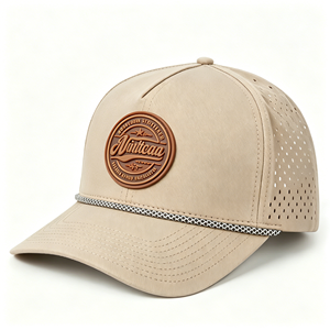 ODM Customize Wool Blended 5 Panel High Profile Flat Brim Snapback Sport <b>Cap</b> - Product Image 3
