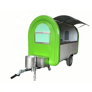 Motorbike Food Cart Review Wheel Used Food Truck Car Trailer Van with Full Kitchen for Sale Thailand