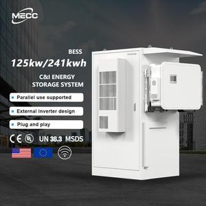 125kW 241kWh LiFePO4 Off-Grid Air-Cooled Outdoor BESS Cabinet Battery <b>Energy</b> <b>Storage</b> <b>System</b> Commercial Industrial Solution - Product Image 1
