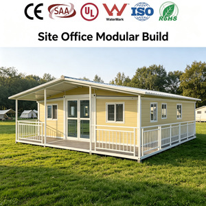 Maison préfabriquée économique, conteneur habitable extérieur, extensible, avec toit en pente, disponible en 20, 30 et 40 pieds - Product Image 1