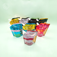 Pochettes à bec verseur personnalisées 50ml 250ml 500ml pour emballage alimentaire, jus et cosmétiques, Doypacks à bec verseur refermables avec bouchon