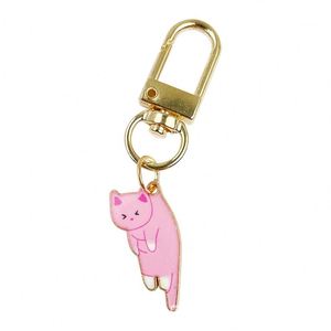 Wholesale Custom Anime Metal Keychain <b>Key</b> Ring Souvenir Metal Kids Lovely Cat Cartoon <b>Key</b> <b>Chain</b> - Product Image 5