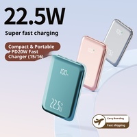 FOX K173 Vente en gros transfrontalière Super charge rapide 22,5W Batterie Li-polymère 20000mAh Capacité réelle Compact Mini Portable USB