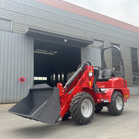Günstiger EPA-Motor-Radlader, Diesel-Minilader, 1000 kg Kleinradlader