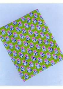 Tissu en coton 100% imprimé à la main traditionnellement, tissu doux imprimé à la main naturellement, vendu au mètre au prix d'usine, fournisseur OEM ODM - Product Image 4