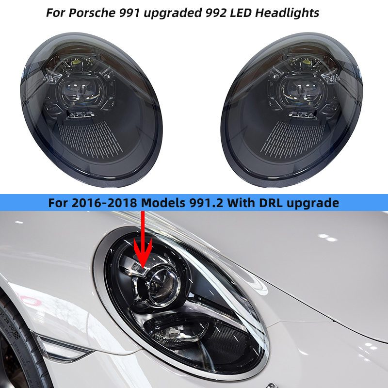 For 16-18 Porsche 991.2