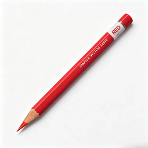 Lápices Hexagonales Mitsubishi Uni Rojos y Azules, Lápices de Colores para Tareas Escolares, Lápices de Corrección de Escritura Suave - Product Image 1