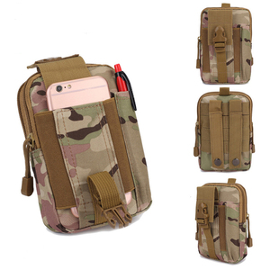 Riñonera universal de camuflaje para exteriores, bolsa de cintura EDC para exteriores, funda para teléfono, bolsillo para <span class=keywords><strong>Gadget</strong></span> para pescar, correr, senderismo - Product Image 6